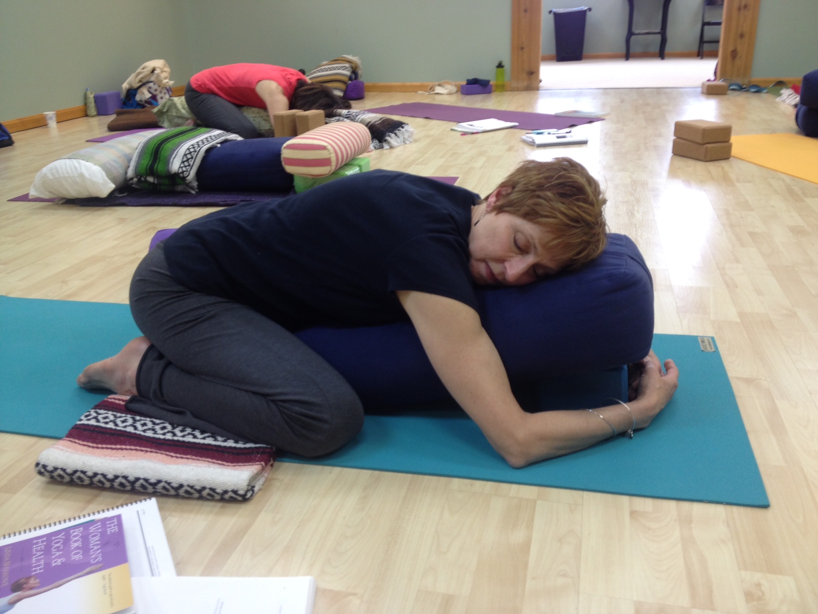 Using a Yoga Bolster in your Restorative Practice | Ekotex Yoga