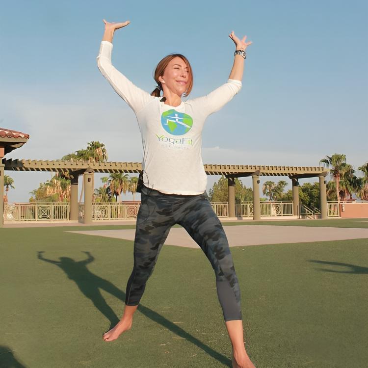 Yoga-Workshop an image of founder Beth Shaw